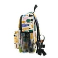 thumbnail image 4 of FORMRS School Backpack with Front Zippered Pocket 12" Elementary Student Travel Daypack, Cute Cartoon Cat Pattern, 4 of 6