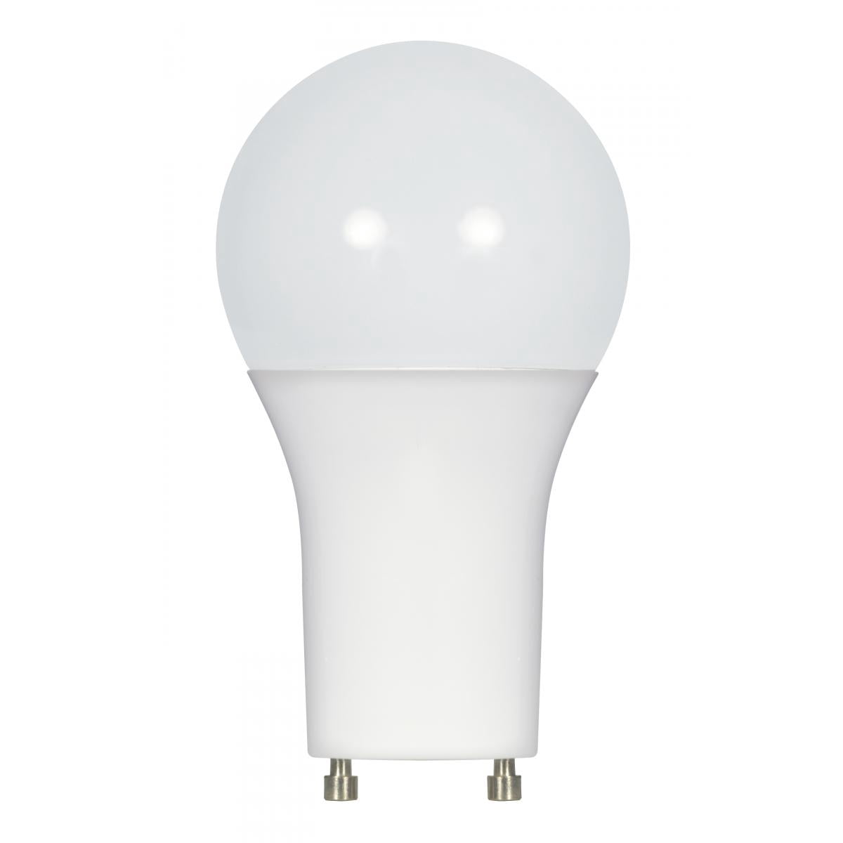 Satco S29814 A19 LED Light Bulbs 11W 120V 2700K GU24 Base Dimmable (6 Pack)