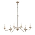 thumbnail image 2 of 4386-MG Millennium Lighting Delvona - 6 Light Chandelier-20.38 Inch Tall and 36.75 Inch Wide-Modern Gold Finish    -Traditional Installation, 2 of 9
