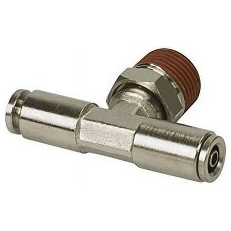 Viair 11426 0.12 in. NPT F 0.25 to 0.25 in. Swivel T-Fitting - DOT Approved - 2 Piece