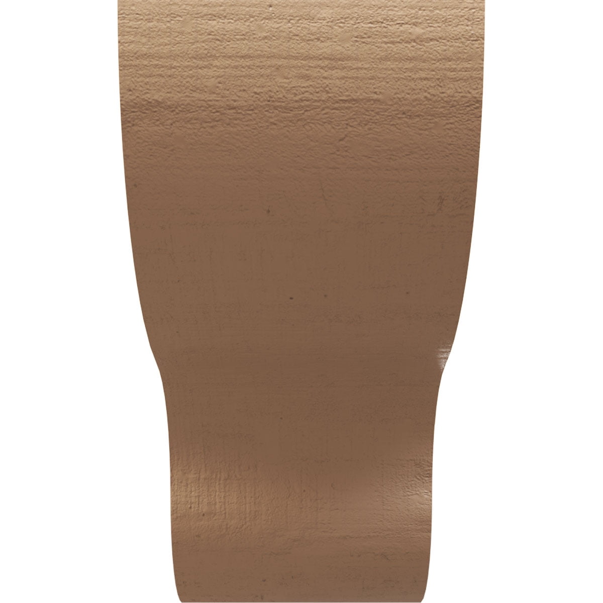 12"W x 36"D x 24"H Classic Greensboro Rough Cedar Woodgrain TimberThane Corbel, Primed Tan