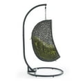 thumbnail image 2 of Ergode Hide Outdoor Patio Swing Chair With Stand - Gray Peridot, 2 of 5