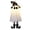 01-White, variant on Sahpxhe Halloween Decorations Indoor Ghost Decor, Light Up Ghost Witch with High Heels LED Ornament for Indoor Outdoor Yard Tree Party Decor White