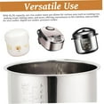 thumbnail image 7 of Stainless Steel Rice Cooker Inner Pot 5L,with Scale for Replacement, 7 of 7