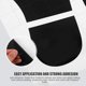 thumbnail image 3 of BRIGHTFUFU 10Pares Con Pegatinas De En Negro Para Uso En Espacios Comerciales, 3 of 7