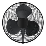 Pelonis Black 16" 3-Speed Oscillating, Adjustable Standing Tall Upright ...