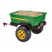 Peg Perego John Deere Adventure Trailer, Extra Large Accessory for John Deere Gators, Green