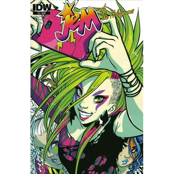 Jem And the Holograms #4A VF ; IDW Comic Book