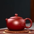 thumbnail image 2 of hecha 145cc Infuse Brew Tea Maker Olla de arcilla china de arcilla púrpura para té suelto Gloria tetera de arcilla, 2 of 8