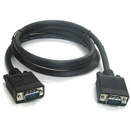 15' Ft SVGA VGA PC Monitor Video Cable M/M 15 Foot Male to Male by