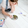 thumbnail image 7 of 24pcs Painting Canvas Panels with Coated Paper on the Back Blank Drawing Boards for Oil & Acrylic Painting Flat Round White 10x0.3cm, 7 of 7