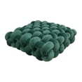 thumbnail image 4 of Cojín de nudo para suelo, regalo para sofá, hogar, sofá, hecho a mano, dormitorio, suave, decorativo Verde, 4 of 9