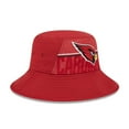 thumbnail image 3 of Men's New Era  Cardinal Arizona Cardinals 2023 NFL Training Camp Stretch Bucket Hat, 3 of 4