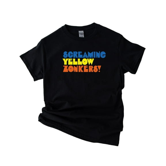 Screaming Yellow Zonkers The 1970s Snack Food Fun Retro V61147 Unisex T-Shirt, up to 5XL