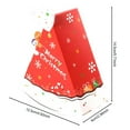 thumbnail image 5 of Shoreew Christmas Candy Boxes Tree Shaped Candy Packaging Box Small Paper Treat Gift Boxes for Christmas New Year Party Supplies, 5 of 7