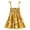 Orange, variant on Dezsed 1-6Years Flower Printed Dress Kids Girl Summer Toddler Baby Girls Sleeveless Sling Dress Party Graphic Print Children's Clothing Girls