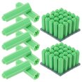 thumbnail image 6 of unbranded  100 Pcs Plastic Expansion Tube Dry Wall Anchors Heavy Duty Plaster Green, 6 of 8