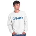 thumbnail image 5 of DOTS Vintage Gumdrops Candy Logo Sweatshirt for Men or Women Brisco Brands M, 5 of 6