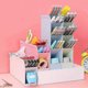 thumbnail image 4 of Set of 4 Multifunctional Pen Holder Organizer, Desk Stationery Storage Box for Office Home School Supplies, 4 of 4