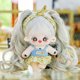 thumbnail image 4 of Muñeca de peluche de algodón Kawaii de 20 cm, figura de estrella de peluche, linda muñeca de estrella de pelo largo de Anime, puede cambiar de ropa, regalo, 4 of 6