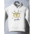thumbnail image 3 of Giraffe Face Doodle Hoodie Toddler -Image by Shutterstock,  2 Toddler, 3 of 4
