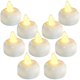 thumbnail image 1 of 24 Pack Waterproof Flameless Floating Tealights, Warm White Battery Flickering Led Tea Lights Candles - Weddin, 1 of 2