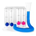 thumbnail image 1 of Entrenador de ejercicios de pulmón de respiración profunda Incentivo de capacidad vital Aparato de cuatro bolas Espirómetro, lavable e higiénico Sincero Hogar, 1 of 5