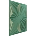 thumbnail image 2 of 19 5/8"W x 19 5/8"H Asher EnduraWall Decorative 3D Wall Panel, Universal Pearl Metallic Sea Mist (Covers 2.67 Sq. Ft.), 2 of 6