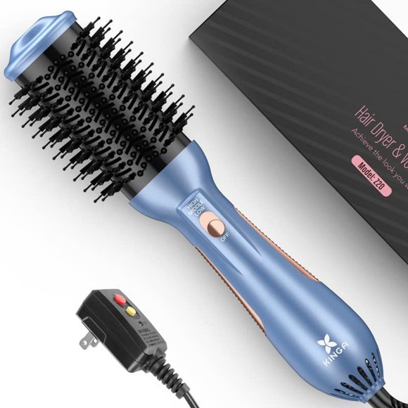 Hair Dryer Brush In One Blow Dryer Brush Professional Quality Hot Air Brush One Step Blowout Brush Hair Dryer and Volumizer for Drying, Straightening, Curling