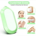 thumbnail image 6 of Hair Removal Hair Removal Eraser Portable Scrubbing Device for Exfoliation and Mild Hair Removal Whole Body Tool for Gentle Skin Care, 6 of 8