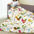 thumbnail image 6 of Vsdgher Chickens A Ultra-Soft Micro flannel Blanket Throw Blankets for Couch Sofa, Bed (4 sizes)-50"x40", 6 of 7