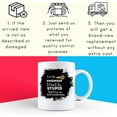 thumbnail image 6 of I'm an engineer I can't fix stupid White Cup 11Oz Mug Mugs, 6 of 6