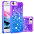 thumbnail image 1 of Funda para iPhone 8/iPhone 7 Transparente con Brillos Carcasa Protectora Antigolpes con Glitter Brillante, 1 of 5