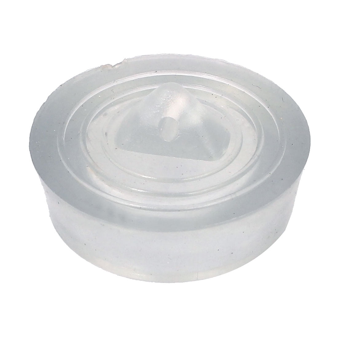 33mm Dia Kitchen Bathtub Clear Rubber Sink Basin Disposal Stopper Plug