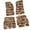 Cyberflage, variant on Flextread Floor Mats for 18-24 Jeep Wrangler JLU - Mopar Licensed Factory Fit - Pink w/ No Insert - 100% Made in USA