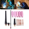 thumbnail image 2 of Sardfxul TIG Welding Welder Torch Kit Accessories Argon Arc Welding Parts Kit with Tig Cup/Collet Body Nozzle Kit /Electrode, 2 of 8