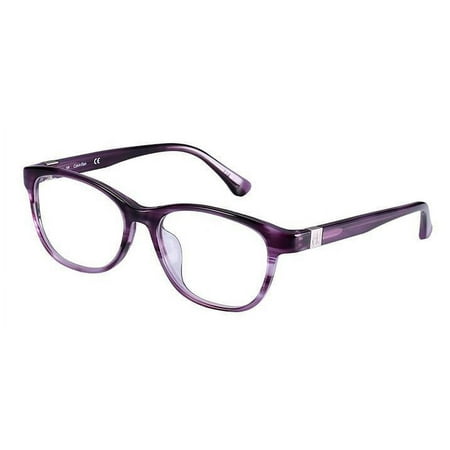 CALVIN KLEIN-CK5906A 480 Square Eyeglasses Striped Violet