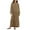 Brown, variant on BSDJILFG Casual Sweater Dresses for Women Long Sleeve Ruffle Tiered Pleated Loose Fit Maxi Dresses Vacation Dress