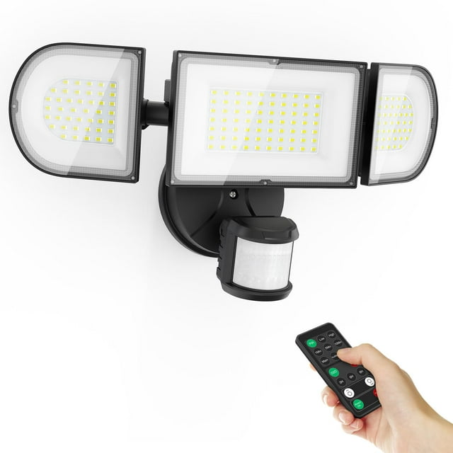 Luminaria iMaihom 150W 15000LM con Sensor de Movimiento y 3 Cabezas