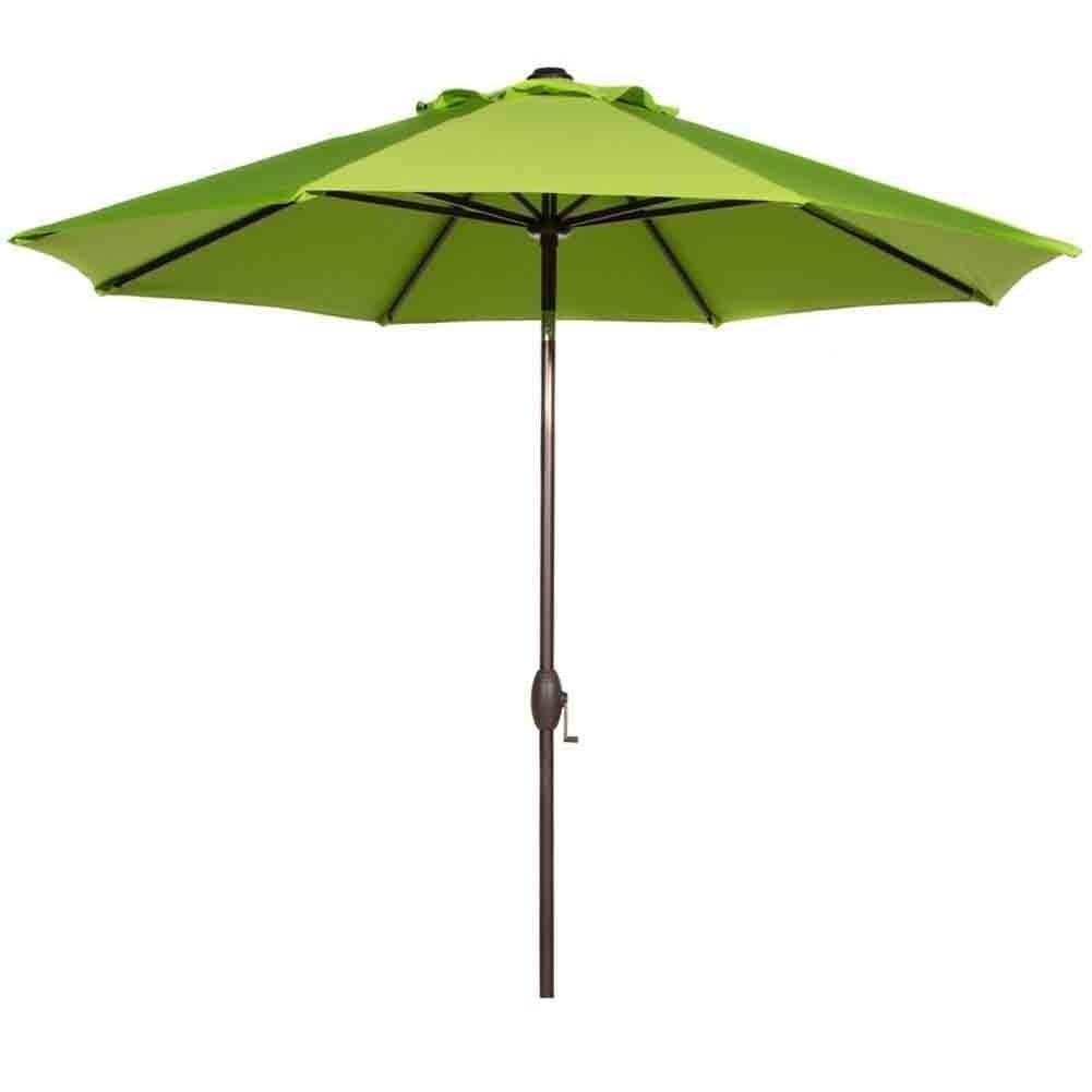 Abba Patio 9-Ft Fade Resistant Sunbrella Fabric Aluminum Patio Umbrella with Auto Tilt and... by Abba Patio