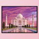 thumbnail image 3 of Taj Mahal punto de cruz colgante de pared para sala de estar 50*40cm (SZX-C1173) Sywqhk Decoración hogareña, 3 of 8