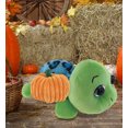 thumbnail image 5 of DolliBu Big Eye Blue Shell Sea Turtle Stuffed Animal with Pumpkin Plush Decor - Sea Turtle Pumpkin Plush Animal for Fall, Halloween and Thanksgiving, Pumpkin Plush Toy for Baby, Kids, Adults - 6 Inch, 5 of 6