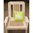 thumbnail image 2 of Carolines Treasures BB7815PW1818 Beltsville Small White Turkey Hen Green Fabric Decorative Pillow, 18 x 18 in., 2 of 2