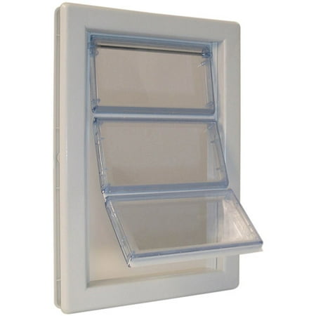 Ideal Ultraflex Pet Door White, Medium