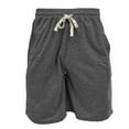 thumbnail image 2 of Blczomt Men's Shorts Classic Fit Casual Athletic Elastic Waist Gray Drawstring Knee Length Men's Shorts,XL, 2 of 8