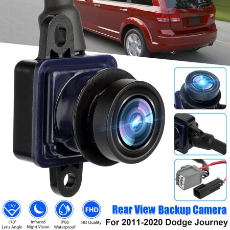 Rear View Backup Camera Kit Night Vision Waterproof For 2011-2020 Dodge Journey