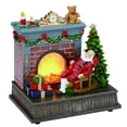 thumbnail image 2 of Holiday Time Fire Place Scene, 2 of 3