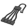 thumbnail image 4 of 4 in 1 USB2.0 Splitter Cable USB Power Splitter Cable USB2.0 Male to 4 USB Female Splitter Cable Charging Data Transfer, 4 of 6