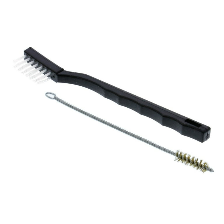 QISF Multi-Purpose 31Pcs Spray Gun Cleaning Kit, Nylon Brushe, Mini Brushes  & Needles, Metal Tube Cleaning Brush + 10Pcs Spray Gun Filter for