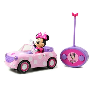 Jada Toys Classic Roadster Minnie Mouse Battery-Powered RC Car, 32944